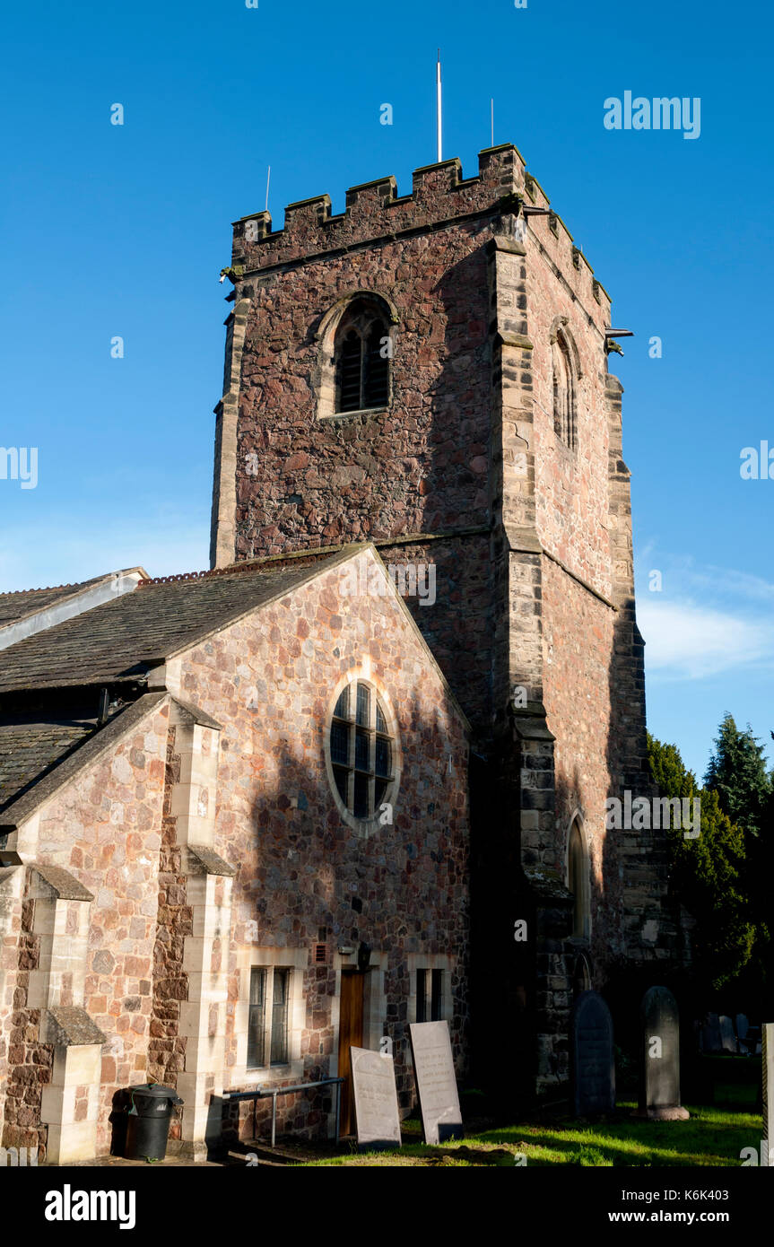 St. Bartholomew`s Church, Quorn, Leicestershire, England, UK Stock